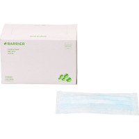 BARRIER® OP-Maske Standard - 50 darabos csomag, kék, Bindebänder - 4312(12)