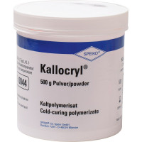 Kallocryl C, Fogsor-műanyag, rózsaszín, világos, 500 g, 1 darab