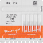 Diamanten 805, gyémántcsiszoló, kék, ISO 012, FG, 5 darab