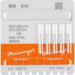 Diamanten 805, gyémántcsiszoló, kék, ISO 014, FG, 5 darab