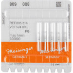 Diamanten 809, gyémántcsiszoló, kék, ISO 008, FG, 5 darab