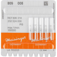 Diamanten 809, gyémántcsiszoló, kék, ISO 008, FG, 5 darab