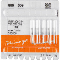 Diamanten 809, gyémántcsiszoló, kék, ISO 009, FG, 5 darab