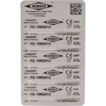 Diamant FG 199 Packung 5 Diamanten grün ISO 012 Diamant FG 199 Packung 5 Diamanten grün ISO 012