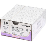 VICRYL™ Plus - 36 darabos csomag, lila, 70 cm, RB1 PLUS, USP 5-0, Stärke 1 - VCP303H VICRYL™ Plus - 36 darabos csomag, lila, 70 cm, RB1 PLUS, USP 5-0, Stärke 1 - VCP303H