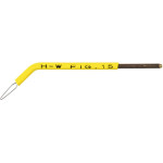 hf Elektrodenansätze - 1 db, sárga, Nr. 15 - 452407
