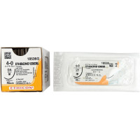 ETHIBOND EXCEL - 12 darabos csomag, zöld, 45 cm, DA VISI-BLACK, USP 4-0, Stärke 1,5 - 18536G