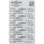 Diamant FG 220, gyémántcsiszoló, piros, ISO 012, 5 darab Diamant FG 220, gyémántcsiszoló, piros, ISO 012, 5 darab