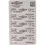 Diamant FG 225, gyémántcsiszoló, zöld, ISO 014, 5 darab Diamant FG 225, gyémántcsiszoló, zöld, ISO 014, 5 darab