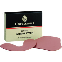 Hoffmann, Bázislemez - alsó állkapocs, rózsaszín, sima, Sellak, 1,3 mm, 100 darab