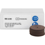 Szeparáló korongok, szereletlen ISO 230, Alumíniumoxid, 0,63 mm, 100 darab