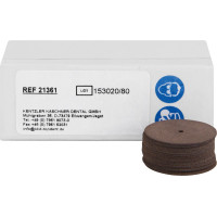 Szeparáló korongok, szereletlen ISO 230, Alumíniumoxid, 0,63 mm, 100 darab