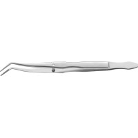 Pinzette nach Meriam LS - 1 db, 15 cm, gerieft, mit Stopstift - LS771C/2 Pinzette nach Meriam LS - 1 db, 15 cm, gerieft, mit Stopstift - LS771C/2