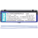 S-U-Wachsprofile Packung 25 g Wachsprofile rund, 0,9 mm S-U-Wachsprofile Packung 25 g Wachsprofile rund, 0,9 mm
