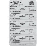 Diamant FG 238, gyémántcsiszoló, fekete, ISO 014, 5 darab Diamant FG 238, gyémántcsiszoló, fekete, ISO 014, 5 darab