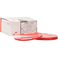 BIOPLAST® XTREME, 10 darabos csomag, rot, Ø 125 mm, Stärke 5 mm