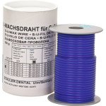 S-U-WACHSDRAHT Rolle 250 g blau, Ø 3,5 mm, hart S-U-WACHSDRAHT Rolle 250 g blau, Ø 3,5 mm, hart