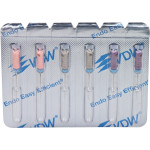 C-Pilot, Gyökércsatorna reszelő (kézzel), Fogantyú - műanyag ISO 6-10 sterilen csomagolva, röntgenopák, Nemesacél, 19 mm, 6x1 darab