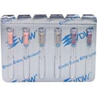 C-Pilot, Gyökércsatorna reszelő (kézzel), Fogantyú - műanyag ISO 6-10 sterilen csomagolva, röntgenopák, Nemesacél, 19 mm, 6x1 darab