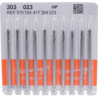 Spiralbohrer 203, fúró, ISO 023, HP, 10 darab