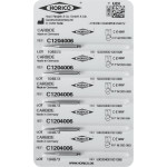 HM-Bohrer C1, fúró, ISO 006, RA, 5 darab
