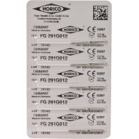 Diamant FG 291, gyémántcsiszoló, zöld, ISO 012, 5 darab Diamant FG 291, gyémántcsiszoló, zöld, ISO 012, 5 darab