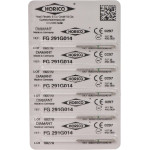 Diamant FG 291, gyémántcsiszoló, zöld, ISO 014, 5 darab Diamant FG 291, gyémántcsiszoló, zöld, ISO 014, 5 darab