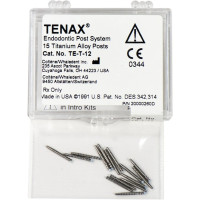 TENAX® Titanstifte - 15 darabos csomag, Ø 1,2 mm szürke - TET12