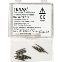 TENAX® Titanstifte - 15 darabos csomag, Ø 1,3 mm sárga - TET13