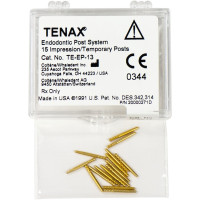 TENAX® Abdruck-/Temporäre Stifte - 15 darabos csomag, Ø 1,3 mm sárga - TEEP13
