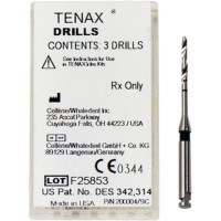 TENAX® Bohrer - 3 darabos csomag, Ø 1,1 mm fekete - TEA11