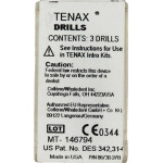TENAX® Bohrer - 3 darabos csomag, Ø 1,4 mm piros - TEA14
