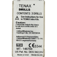 TENAX® Bohrer - 3 darabos csomag, Ø 1,4 mm piros - TEA14