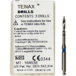 TENAX® Bohrer - 3 darabos csomag, Ø 1,5 mm kék - TEA15