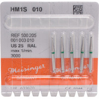 HM-Bohrer 1S, fúró, ISO 010, RAL, 5 darab