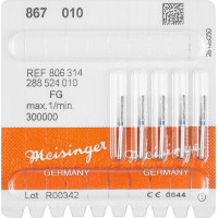 Diamanten 867, gyémántcsiszoló, kék, ISO 010, FG, 5 darab