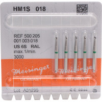 HM-Bohrer 1S, fúró, ISO 018, RAL, 5 darab