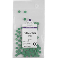 Silikonstopper, 28 mm zöld, 100 darab