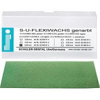 S-U-Flexiwachs Packung 15 darab, genarbt, Stärke 0,4 mm S-U-Flexiwachs Packung 15 darab, genarbt, Stärke 0,4 mm