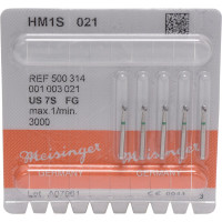 HM-Bohrer 1S, fúró, ISO 021, FG, 5 darab