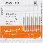 Diamanten 863 Packung 5 Diamanten grün ISO 016, FG