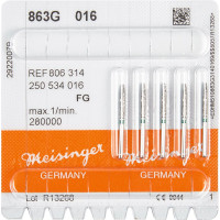 Diamanten 863 Packung 5 Diamanten grün ISO 016, FG