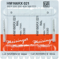 Chirurgie Fräser HM 166 - 2 darabos csomag, kreuzverzahnt (RX), RAL, Figur 409, 11 mm, ISO 021 - 500 205 409 296 021