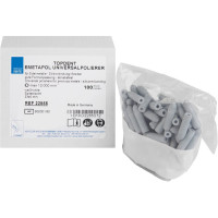 Emetapol (W), Polírozó (Fém), szereletlen ISO 60 fehér, Gumi, 23 mm, 100 darab