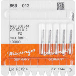 Diamanten 869, gyémántcsiszoló, kék, ISO 012, FG, 5 darab