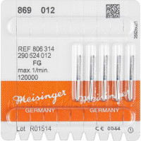 Diamanten 869, gyémántcsiszoló, kék, ISO 012, FG, 5 darab