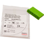 Betét, Könyökdarab (CAH, Ø 2,35 mm, ISO 205, 26 mm) világoszöld, műanyag, 1 darab