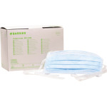 BARRIER® OP-Maske Standard - Packung 60 Stück blau, Bindebänder extra lang, geringer Atemwiderstand