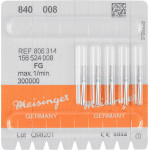 Diamanten 840, gyémántcsiszoló, kék, ISO 008, FG, 5 darab