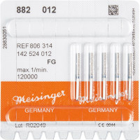 Diamanten 882, gyémántcsiszoló, kék, ISO 012, FG, 5 darab
